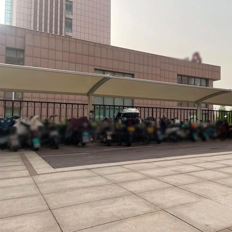 合阳县膜结构电动车棚